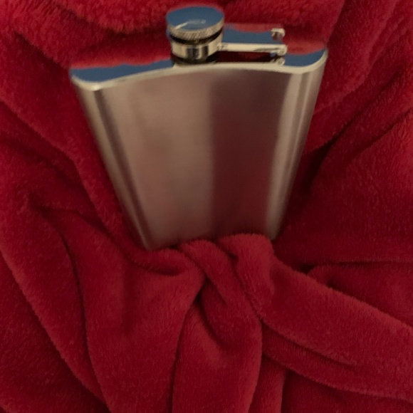 NWOT Top Shelf 12oz Stainless Steel Flask - Picture 3 of 16